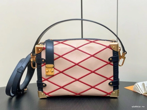 WIS LOUIS Trunk PM-21*14*6CM Side VUITTON 1124